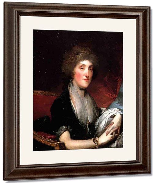 Mrs. Alexander James Dallas, Nee Arabella Maria Smith By Gilbert Stuart