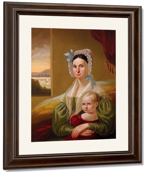 Mrs. David Steele Lamme And Son, William Wirt By George Caleb Bingham By George Caleb Bingham
