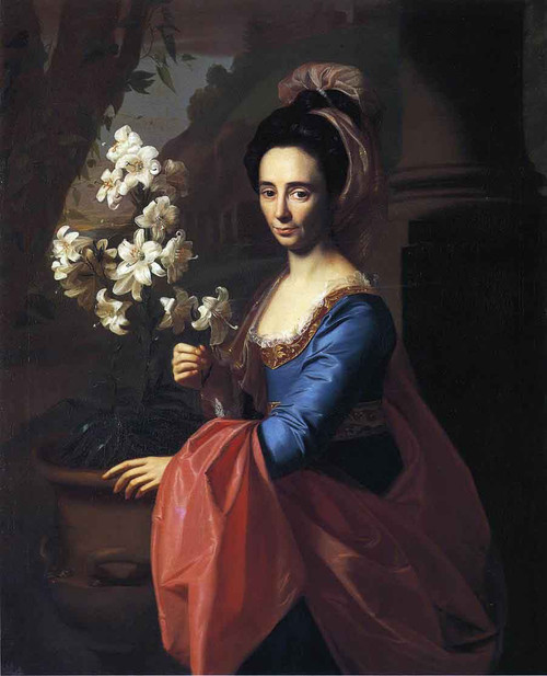 Mrs. Moses Gill By John Singleton Copley By John Singleton Copley