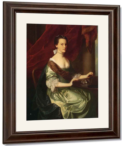 Mrs. Theodore Atkinson, Jr By John Singleton Copley By John Singleton Copley