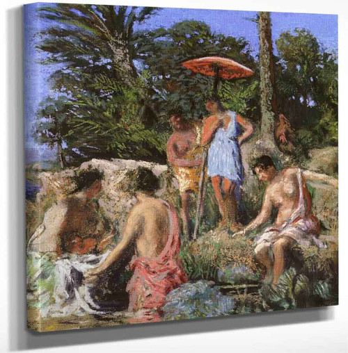 Moses Saved From The Water By Ker Xavier Roussel Art Reproduction