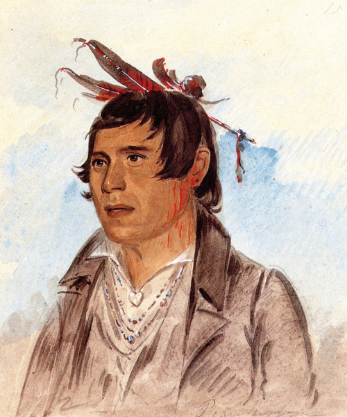 Ni A Co Mo, To Fix With The Foot, Piankshaw By George Catlin By George Catlin Ni A Co Mo, To Fix With The Foot, Piankshaw By George Catlin By George Catlin