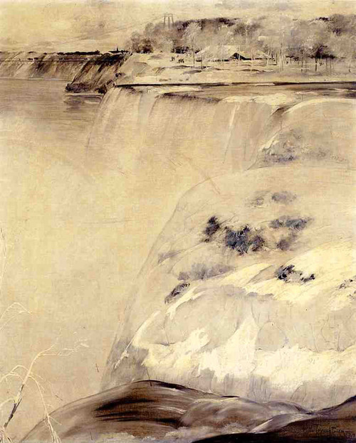 Niagara Falls 1 By John Twachtman