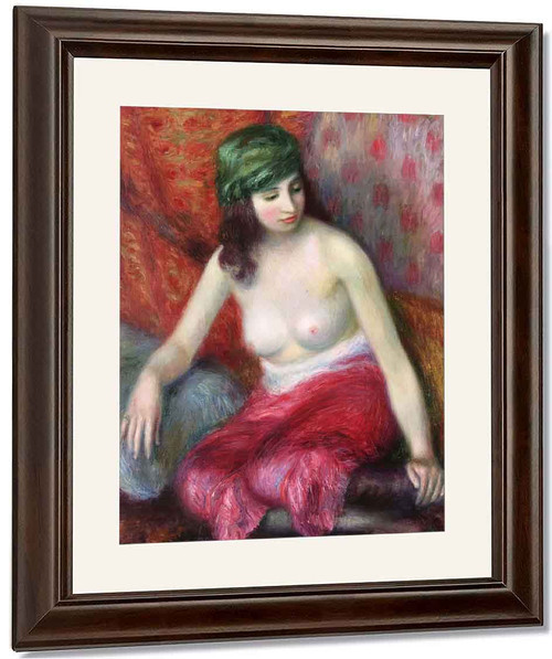 Nude With Draperies By William James Glackens By William James Glackens