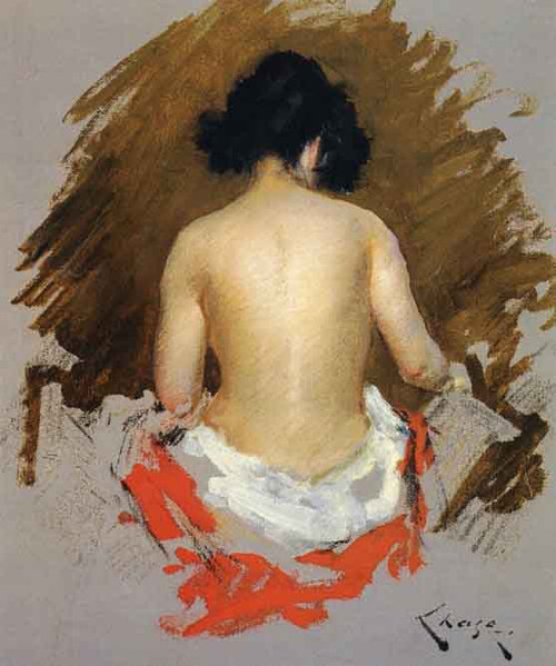 Nude By William Merritt Chase By William Merritt Chase Nude By William Merritt Chase By William Merritt Chase