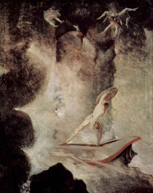 Odysseus In Front Of Scylla And Charybdis By Henry Fuseli By Henry Fuseli