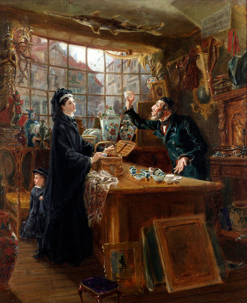 Off To Market 1 By Ralph Hedley