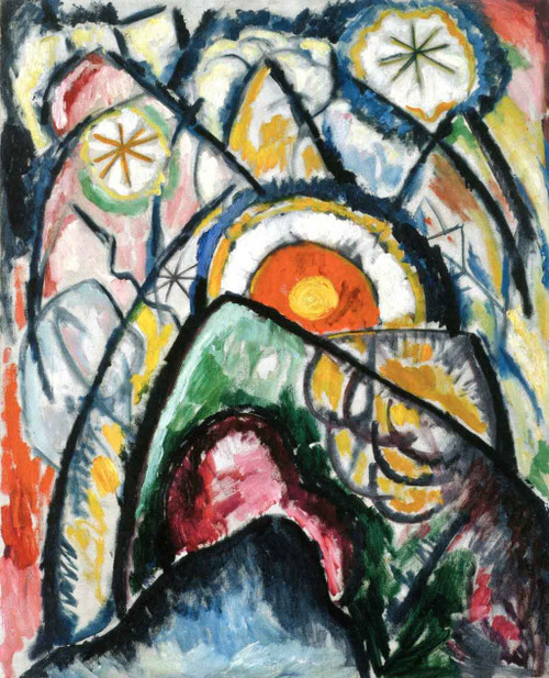 Painting Number One By Marsden Hartley
