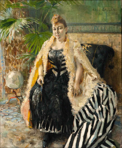 Parisienne By Akseli Gallen Kallela, Aka Axel Gallen By Akseli Gallen Kallela