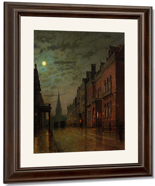 Park Row, Leeds By John Atkinson Grimshaw By John Atkinson Grimshaw