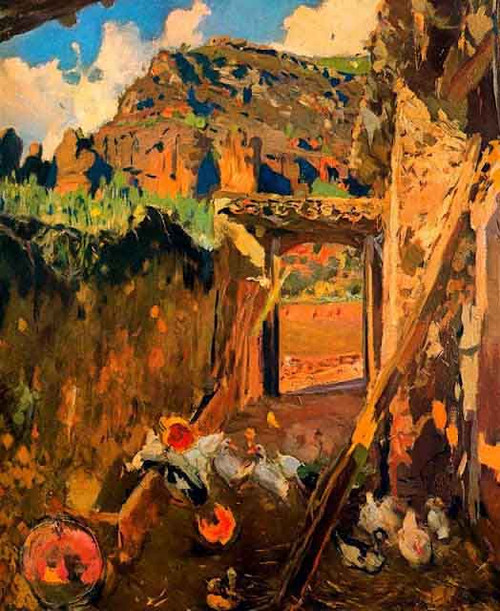 Patio O Corral By Joaquin Mir Trinxet