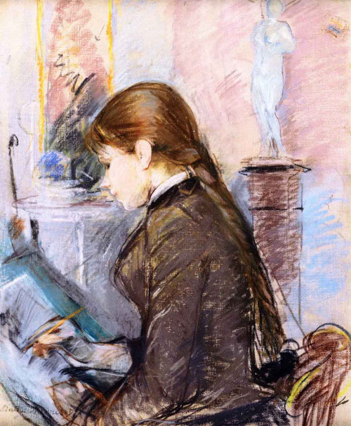 Paule Gobillard Drawing By Berthe Morisot
