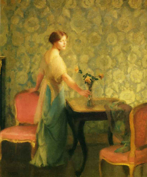 Penumbra By William Macgregor Paxton By William Macgregor Paxton