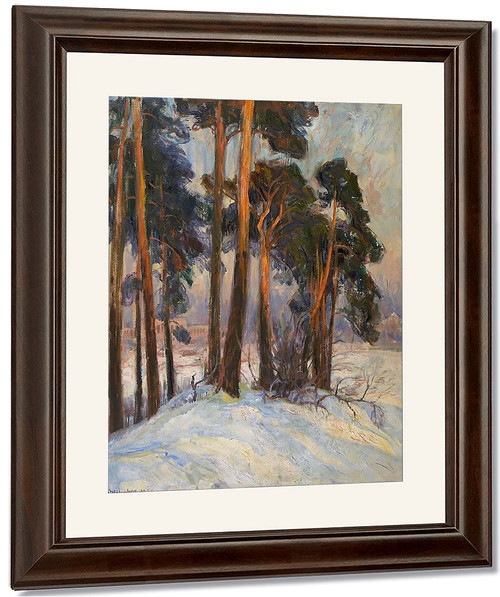 Pine Trees On Bygdo By Thorolf Holmboe