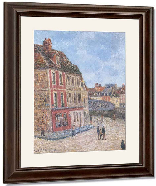 Pont Tourant At Dieppe 1 By Gustave Loiseau By Gustave Loiseau