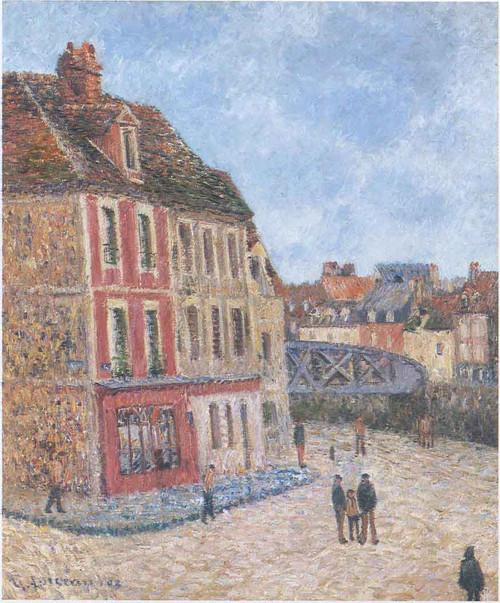 Pont Tourant At Dieppe By Gustave Loiseau By Gustave Loiseau