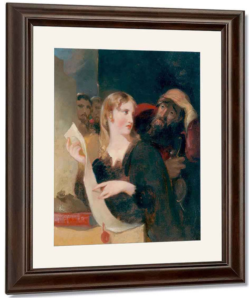 Portia, Merchant Of Venice By Thomas Sully