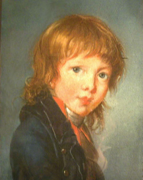 Portrait Of A Boy By Elisabeth Vigee Lebrun