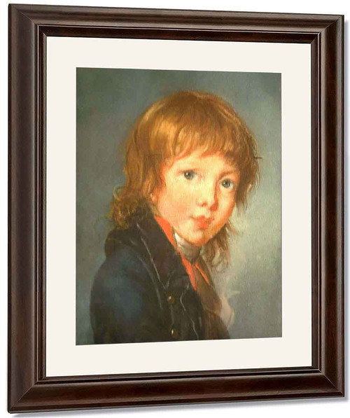 Portrait Of A Boy By Elisabeth Vigee Lebrun