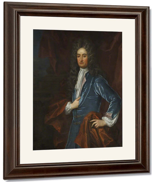 Portrait Of A Gentleman 4 By Sir Godfrey Kneller, Bt. By Sir Godfrey Kneller, Bt.