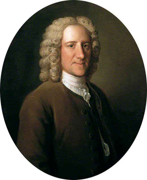 Portrait Of A Gentleman By Philipe Mercier