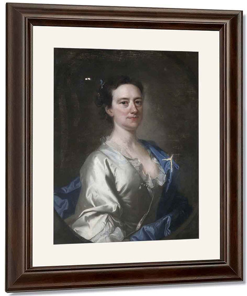 Portrait Of A Lady 1 By Sir Godfrey Kneller, Bt. By Sir Godfrey Kneller, Bt.