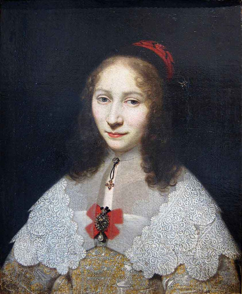 Portrait Of A Lady 2 By Paulus Moreelse