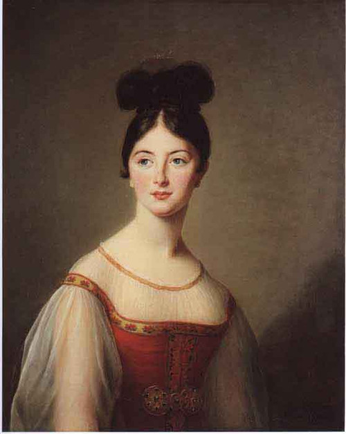 Portrait Of A Lady By Elisabeth Vigee Lebrun
