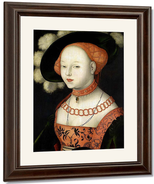 Portrait Of A Lady By Hans Baldung Grien By Hans Baldung Grien