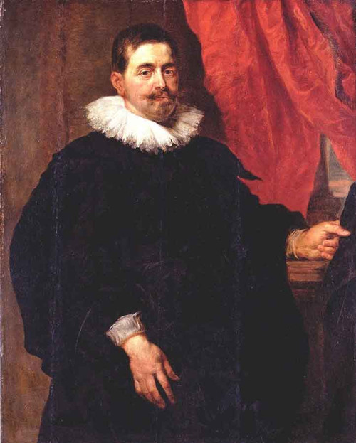 Portrait Of A Man, Probably Peter Van Hecke By Peter Paul Rubens By Peter Paul Rubens