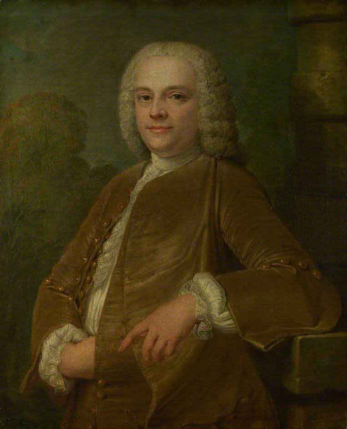 Portrait Of A Man By Philipe Mercier
