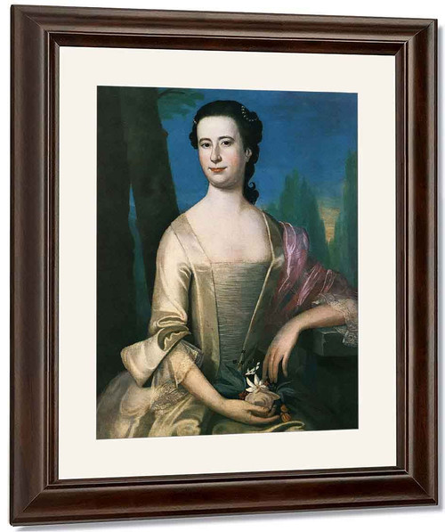 Portrait Of A Woman By John Singleton Copley By John Singleton Copley