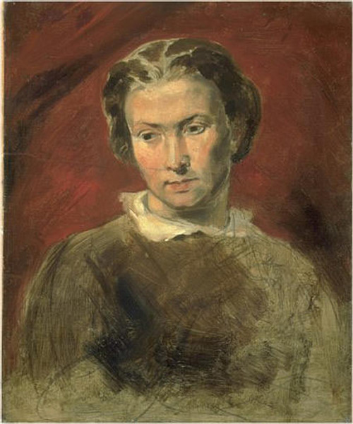 Portrait Of A Young Woman Called 'La Gouvernante' By Jean Baptiste Carpeaux