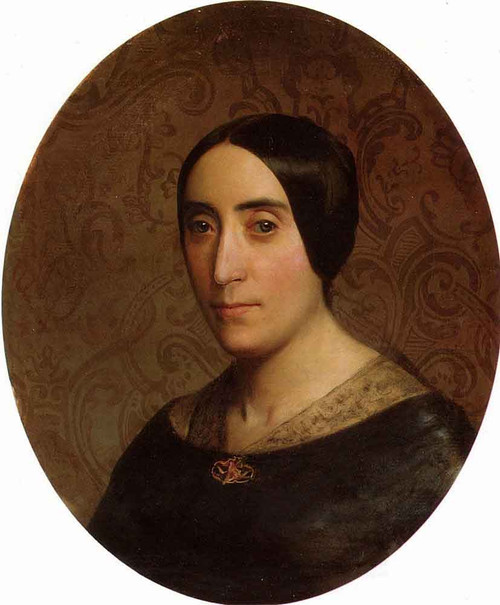 Portrait Of Amelina Dufaud By William Bouguereau By William Bouguereau