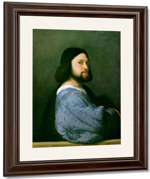 Portrait Of Ariosto By Titian