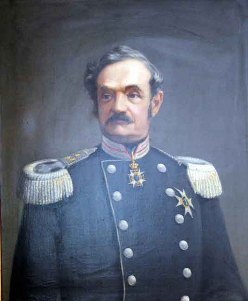 Portrait Of C. H. H. Morner By Johan Krouthen By Johan Krouthen