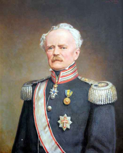 Portrait Of C. L. Von Hohenhausen By Johan Krouthen By Johan Krouthen
