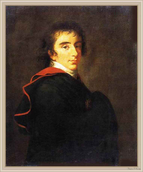 Portrait Of Count Pavel Shuvalov By Elisabeth Vigee Lebrun