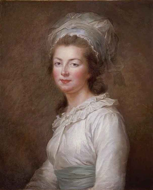 Portrait Of Elisabeth De France By Elisabeth Vigee Lebrun