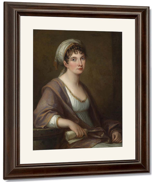 Portrait Of Franziska Von Kaunitz Rietberg By Angelica Kauffmann By Angelica Kauffmann