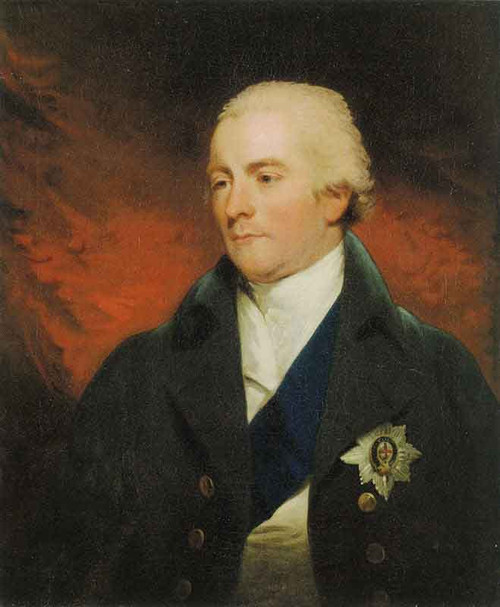Portrait Of George John Spencer, 2Nd Earl Spencer By John Hoppner