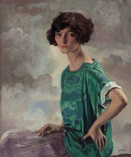 Portrait Of Gertrude Sanford By Sir William Orpen By Sir William Orpen