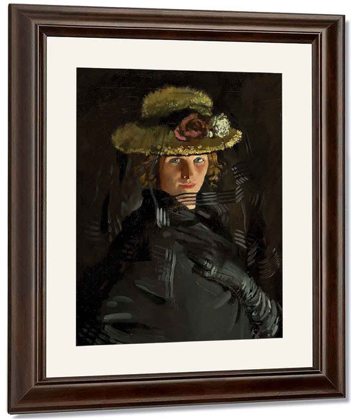 Portrait Of Grace By Sir William Orpen By Sir William Orpen