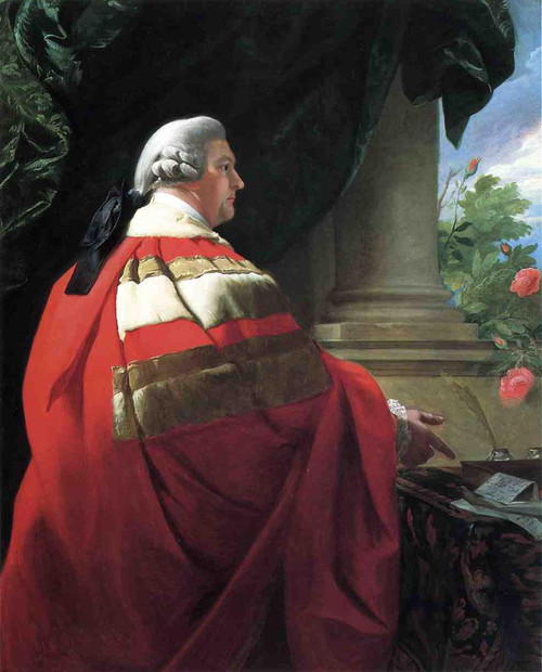 Portrait Of John, Second Viscount Dudley And Ward By John Singleton Copley By John Singleton Copley