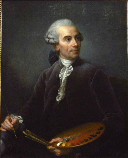 Portrait Of Joseph Vernet By Elisabeth Vigee Lebrun