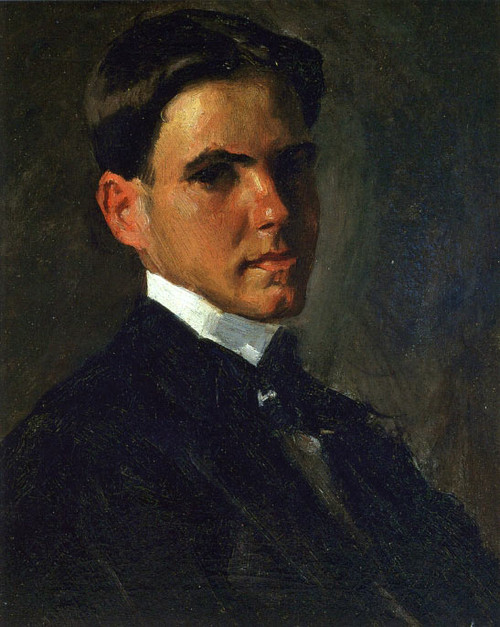 Portrait Of Julian Oderdonk By William Merritt Chase By William Merritt Chase
