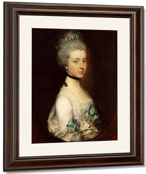 Portrait Of Lady Elizabeth Montagu, Duchess Of Buccleuch And Queensberry By Thomas Gainsborough By Thomas Gainsborough