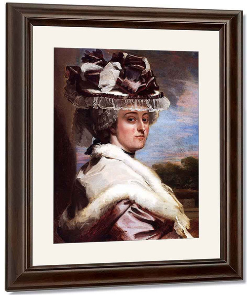 Portrait Of Letitia F. Balfour By John Singleton Copley By John Singleton Copley