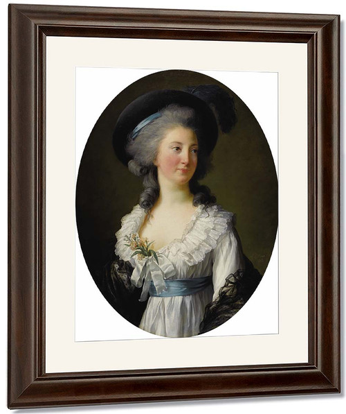 Portrait Of Madame De Moreton By Elisabeth Vigee Lebrun