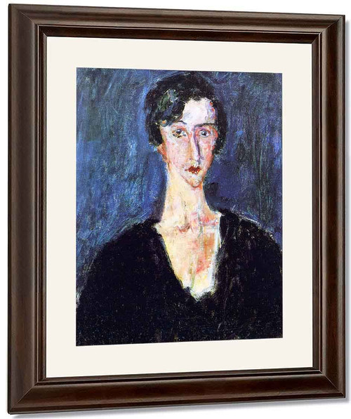 Portrait Of Madeleine Castaing 1 By Chaim Soutine